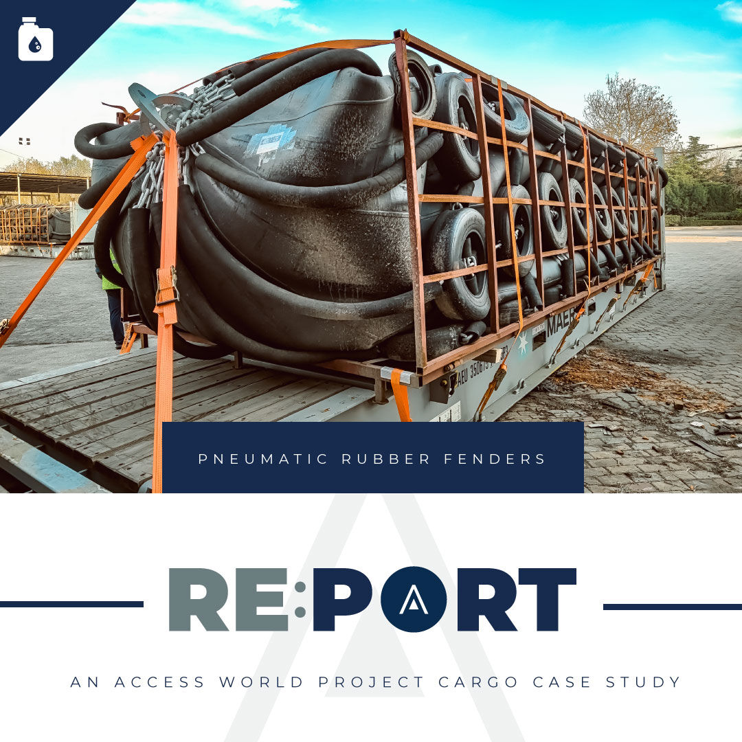 AccessWorldLSP's tweet photo. A Case Study: Successful Delivery of Pneumatic Rubber Fenders from Qingdao, China to Altamira, Mexico.

Read up on the details of how Access World successfully overcame the challenges presented during this delivery: https://t.co/Px7DN2vslp

#accessworld #casestudy #projectcargo https://t.co/TVyyqbxM89