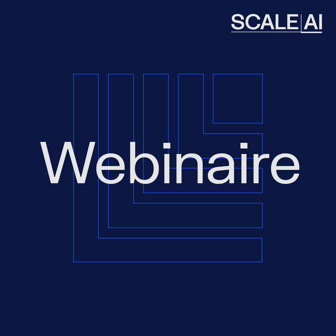 ScaleAICanada's tweet image. Joignez-vous à notre VP Stratégie et Opérations Clément Bourgogne jeudi prochain pour un webinaire sur le rapport 𝗣𝗼𝗿𝘁𝗿𝗮𝗶𝘁 𝗱𝗲 𝗹&apos;𝗜𝗔 𝗱&apos;𝗶𝗰𝗶 👨‍💻 Inscription obligatoire - visitez le lien: scaleai.ca/fr/events/webi… #AIatScale @ISDE_CA