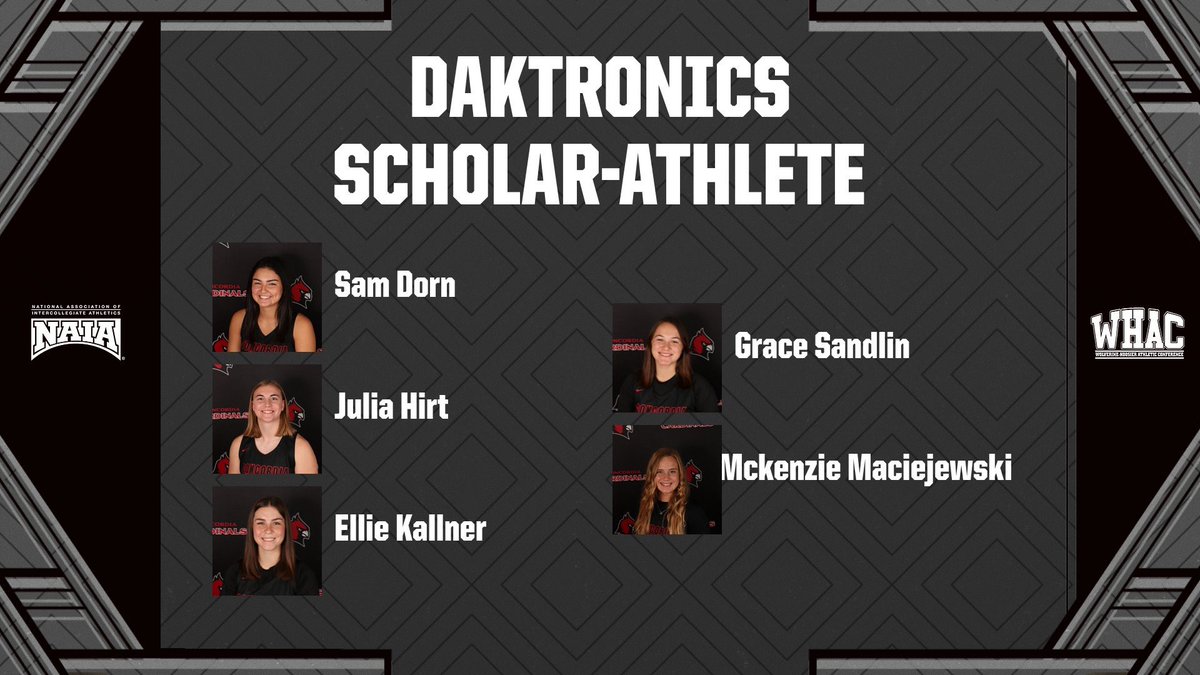 concordiawbb's tweet photo. Congrats to our 5 WBB players who were named Daktronics Scholar-Athletes! 📚🏀 https://t.co/jnXOAQ4EPZ