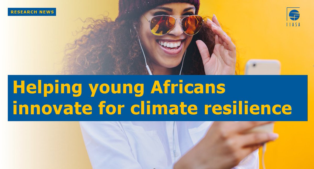 IIASAVienna's tweet photo. Young innovators from #Africa are meeting @CERN this week as part of the new, empowering #ResearchInitiative @YomaAfrica. The group will discuss #ClimateResilience challenges in their communities, and how #CitizenScience can help. #BeMoreWithYoma
👉https://t.co/hfyXwxAEFG https://t.co/KfDOYuo5hA