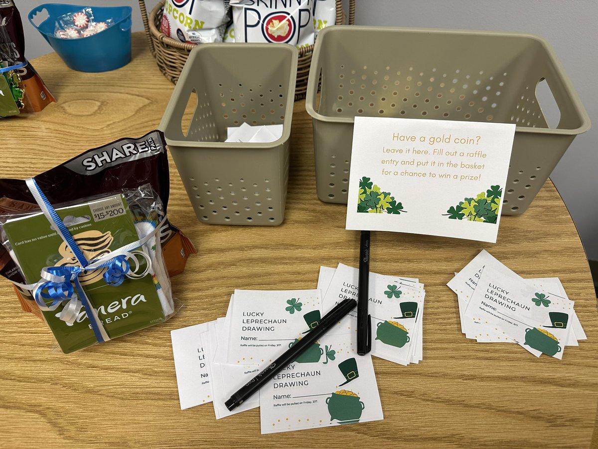 Kimberly Layman (@kimberlyslayman) on Twitter photo The leprechaun has been leaving coins all over <a href="/wfschool/">West Freehold School</a> - and the lucky staff members who find them are in for a treat! The leprechaun has been leaving coins all over <a href="/wfschool/">West Freehold School</a> - and the lucky staff members who find them are in for a treat!