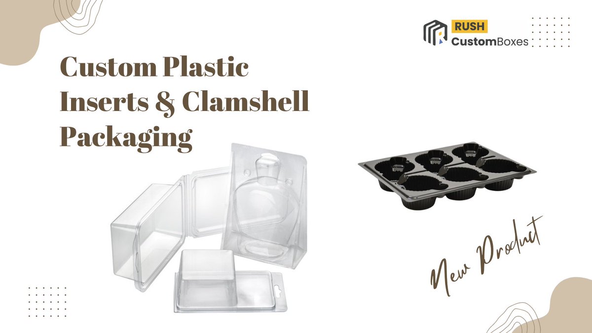 rushcustomboxes's tweet image. Need custom packaging solutions for your products? Look no further than our custom plastic inserts and clamshell packaging! Designed to fit your unique needs and protect your products during transit. #CustomPlasticInserts #ClamshellPackaging #PackagingSolutions