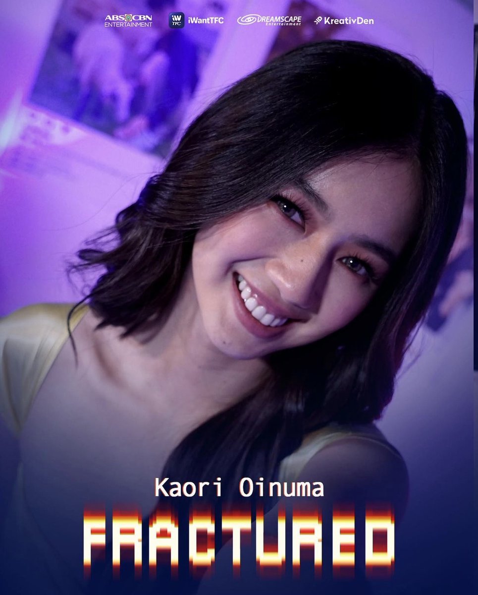 Congratulations, Kaori! 😍👏🏼

Kaori Oinuma at #Fractured Story
Conference produced by ABS-CBN Entertainment, Dreamscape Entertainment and KreativDen, directed by Thop Nazareno, streaming soon on iWantTFC!

#KaoriOinuma