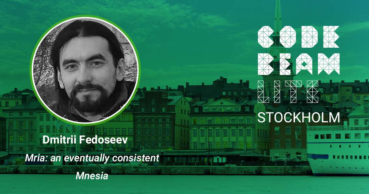 CodeBEAMio's tweet photo. Learn more about a project called Mria, an eventually consistent Mnesia.
Dmitrii Fedoseev senior software engineer at EMQ Sweden AB, will share some of the advanced coding and testing techniques that they used in this journey.
Learn more at:
https://t.co/EIPLaD75SV https://t.co/RKAHMij0RG