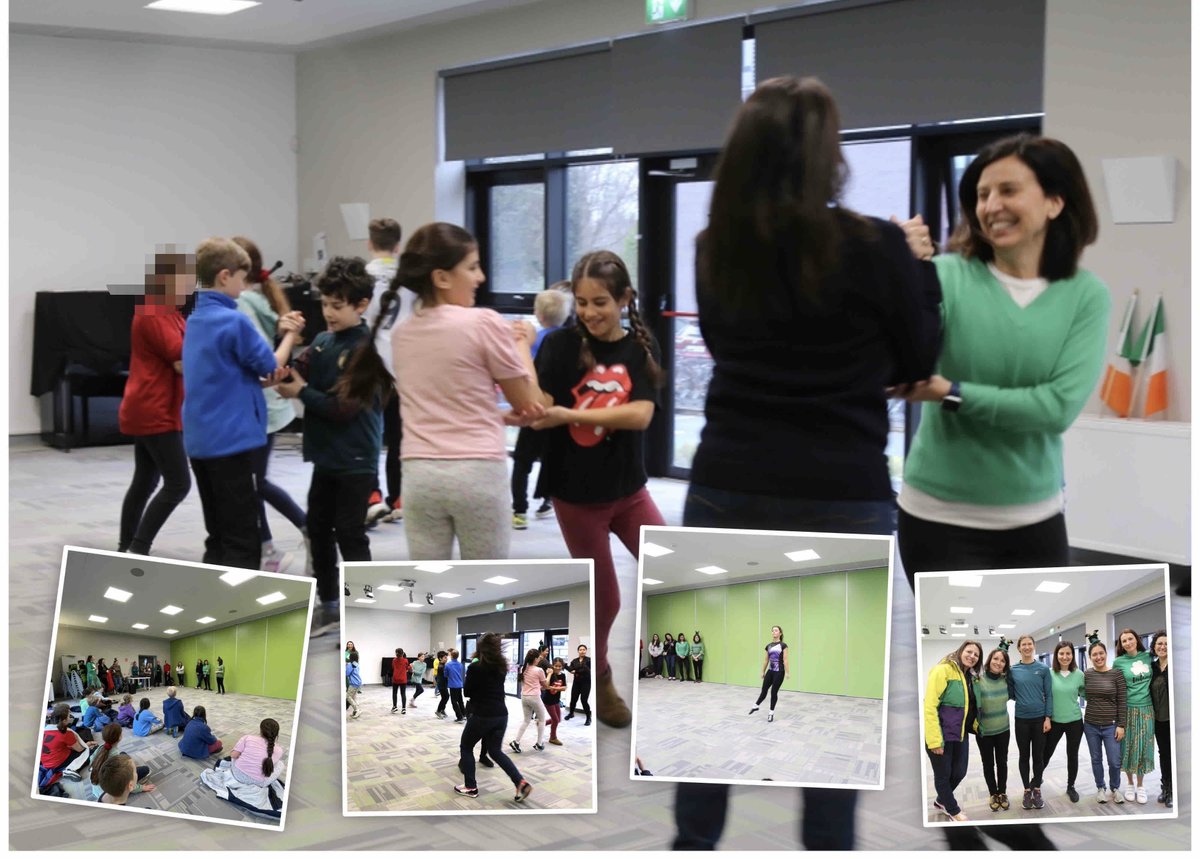 test Twitter Media - 4A Class children & parents were practising their Irish dancing skills this morning. Thanks to Ms D'Arcy for the workshop & to Dora from 9th Class for an amazing performance & to parents & teachers who joined in for some 'craic agus ceoil'. #seachtainnagaeilge☘️@StKiliansDS https://t.co/J446VSTG1T