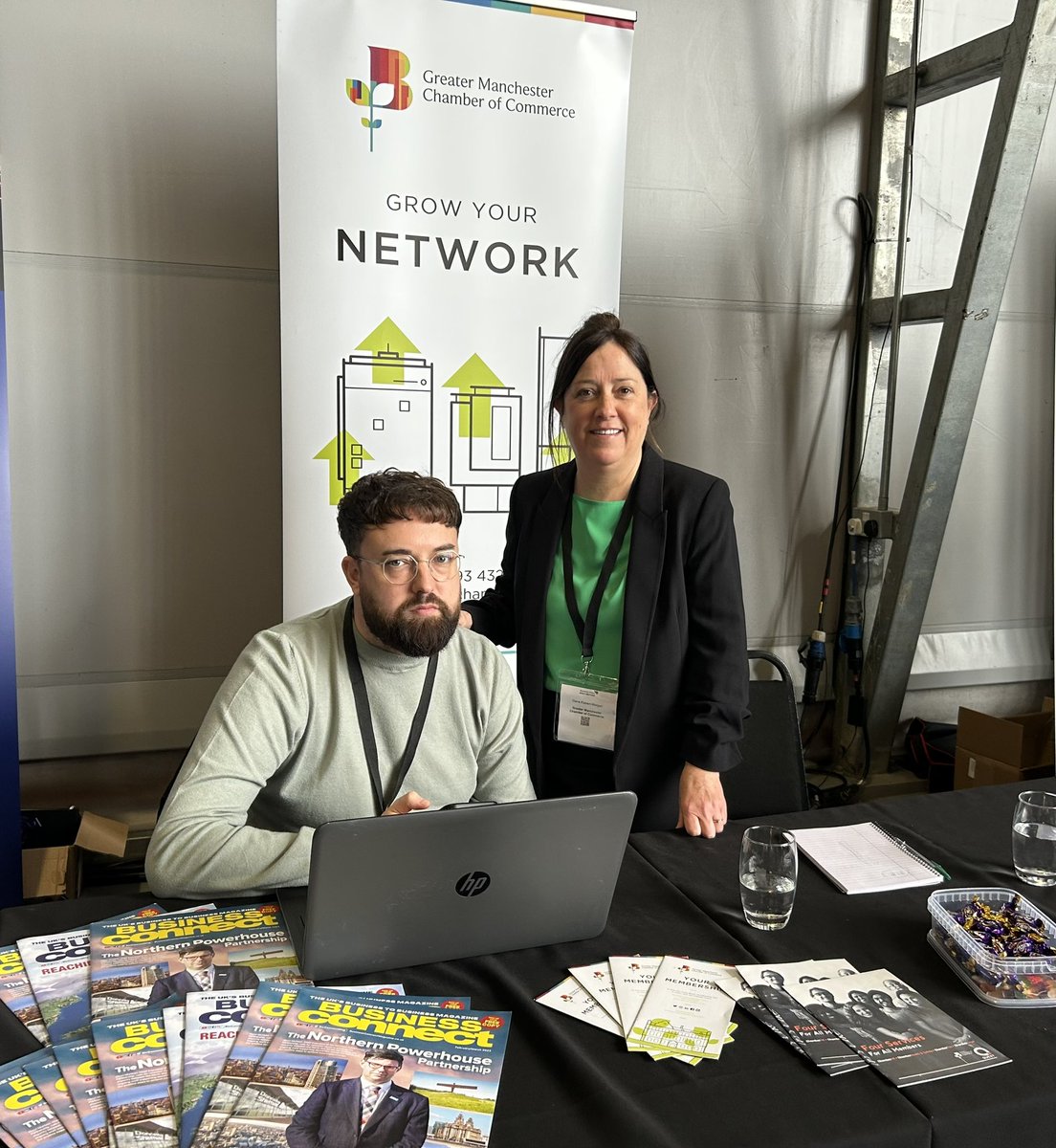 Great day so far <a href="/manairport/">Manchester Airport</a> #manchesterbuyers day! Lovely to see some friendly faces and new ones too! <a href="/DiamondDecs/">Diamond Decorators</a> <a href="/LeisureGuardSec/">Leisure Guard Security (UK)</a> <a href="/bandkbuild/">Bowmer+Kirkland</a> <a href="/WeAreUMiNetwork/">WE ARE UMi</a> If you’re here come and see us <a href="/gmchamber/">GM Chamber</a> <a href="/GMCC_Paul/">Paul Richardson</a>