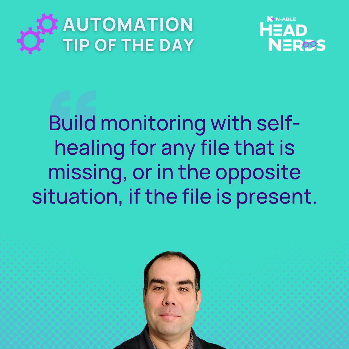 automation_nerd's tweet image. #AutomationTip: When a specific file needs to be monitored on the local file system, this script allows you to build monitoring with self-healing if the file is missing.
spr.ly/60133qhNN
#ITservices #MSP