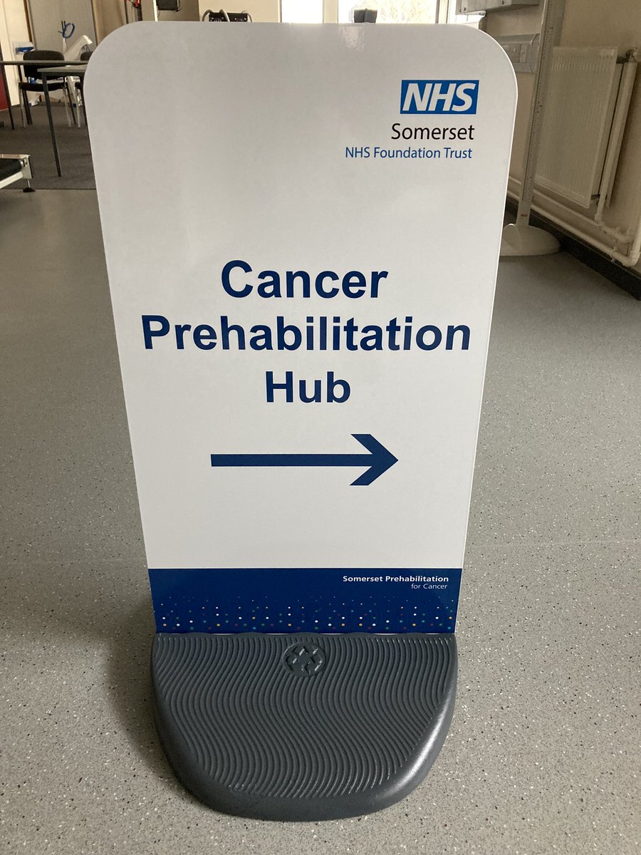 Having had patient feedback on our new Prehab Hub location we now have an outside sign to help our patients find us :)