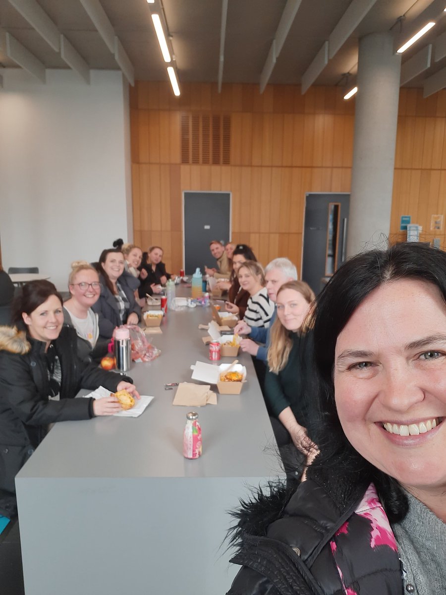 RBarron79's tweet photo. The Last Supper before our #ClinicalSkills osce exam next week. Good luck everyone!! #SPQDistrictnursing @DNManMet https://t.co/Z6y5jKRyz3