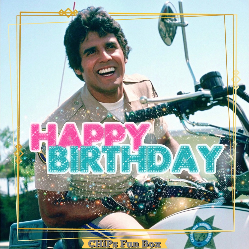 CHiPsFunBox's tweet image. 本日3月16日は、パンチ役エリック・エストラーダさんの74回目のお誕生日です！🥳🎂🎈
Happy Birthday, @ErikEstrada !
