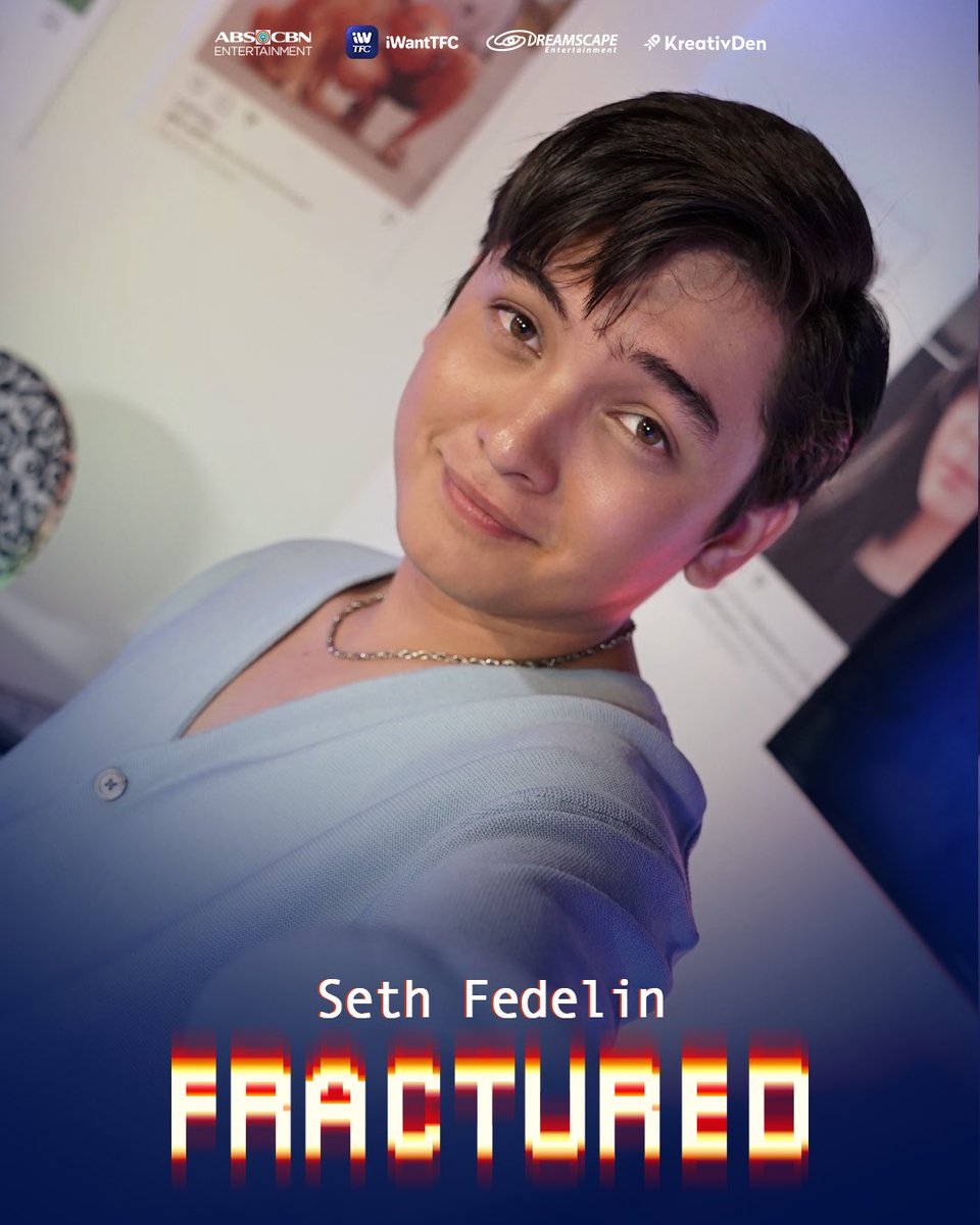 DreamscapePH's tweet photo. Seth Fedelin at #Fractured Story Conference produced by ABS-CBN Entertainment, Dreamscape Entertainment and KreativDen, directed by Thop Nazareno, streaming soon on iWantTFC! https://t.co/QFeiN9O757