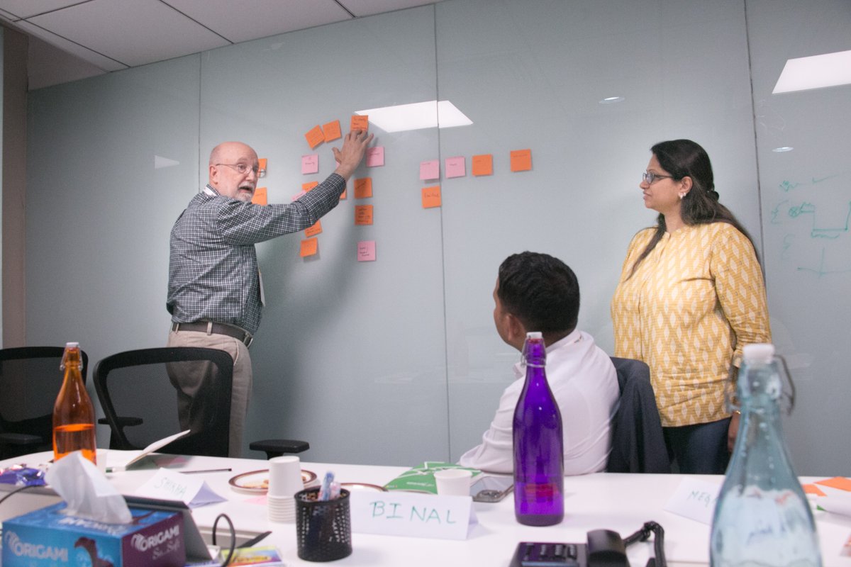 agileindia's tweet photo. "#BeyondEstimates grew from the idea that I've never really seen #estimates work well for #SoftwareDevelopment. Year after year I hear people saying we need to get better at estimates and to me there's something wrong with that." @WoodyZuill at his #AgileIndia #workshop today. https://t.co/lbhBIt6Hx6
