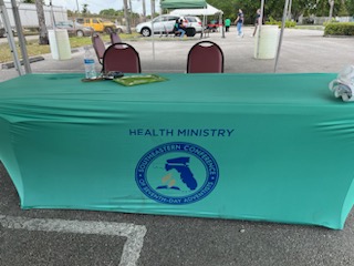 SECSDA's tweet photo. Sabbath Services in the Parking Lot benefits the Community and Church. The Northside SDA Church Miami health fair was a huge success! Hundreds of people came for FREE health and spiritual services on Sabbath March 11, 2023.
#secsda #southeasternconference #sechealthministry https://t.co/QcsXicrEIk