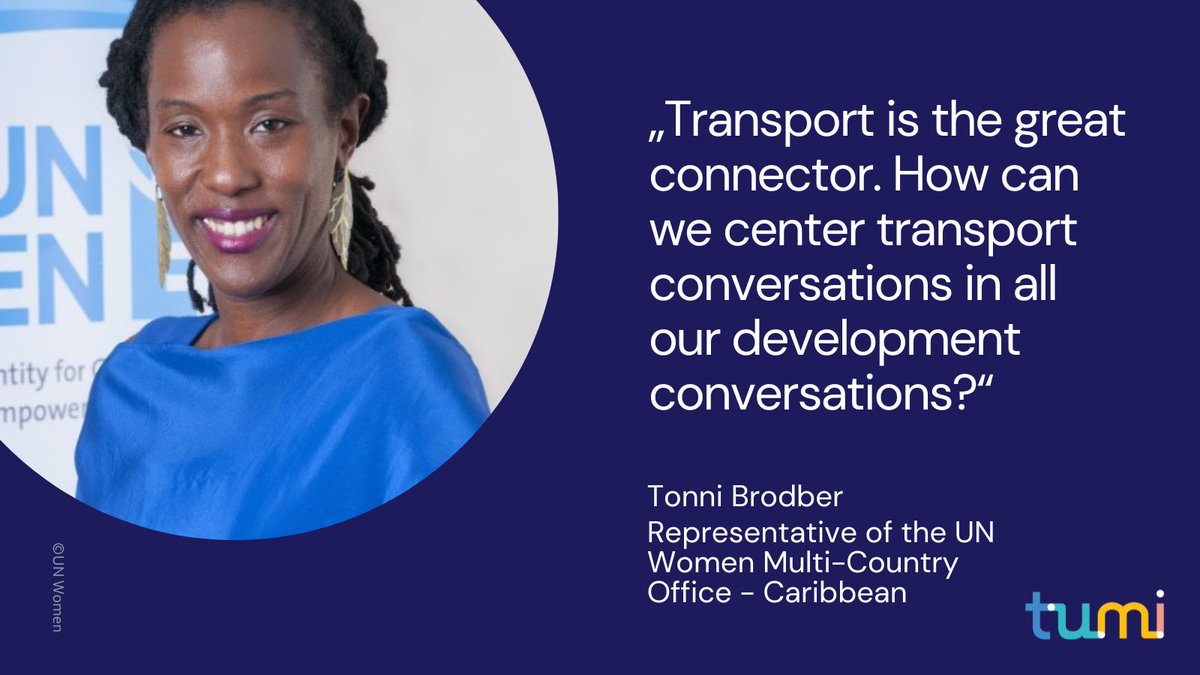 🚶♀️🚶♂️🚴🚍⚡ (@tuminitiative) on Twitter photo Yesterday's session on "The Role of Inclusive Mobility as Catalyst for Sustainable Development" at #TTDC23 was eye-opening! Tonni Brodber (<a href="/caribanuck/">Tonni Brodber</a>) sees transport as the great connector with potential to reduce discrimination. Let's prioritize inclusive mobility! 🙌 Yesterday's session on "The Role of Inclusive Mobility as Catalyst for Sustainable Development" at #TTDC23 was eye-opening! Tonni Brodber (<a href="/caribanuck/">Tonni Brodber</a>) sees transport as the great connector with potential to reduce discrimination. Let's prioritize inclusive mobility! 🙌