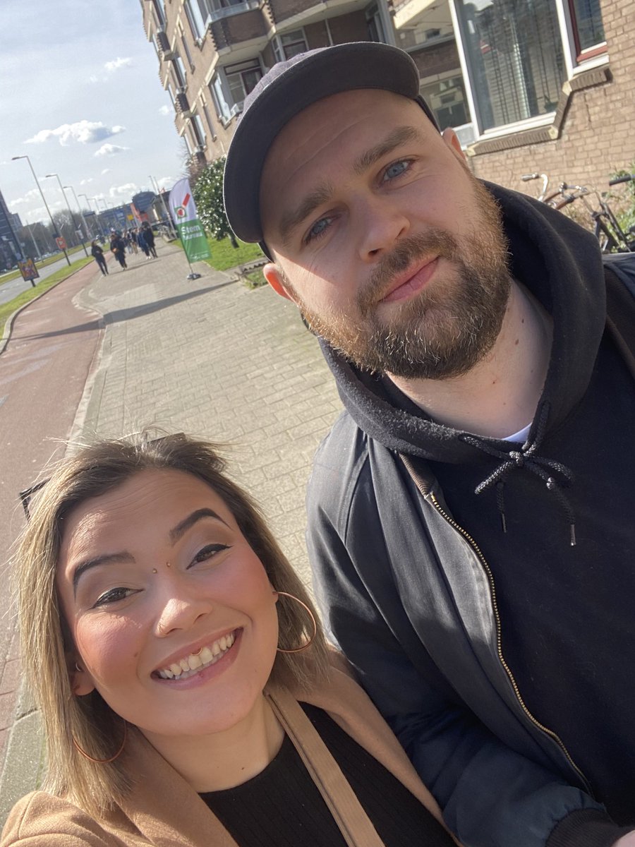 Net gestemd, samen met mijn lievelingsmens! Voor de provincie op <a href="/MalcolmPvdD/">Malcolm Jones</a> en voor mijn waterschap op @RozemaJaap. Vergeet niet te stemmen lieve mensen, dat kan dit keer helaas niet op <a href="/PolitiekBIJ1/">BIJ1</a>, maar bij de volgende verkiezingen doen we weer mee! ♥️🐝