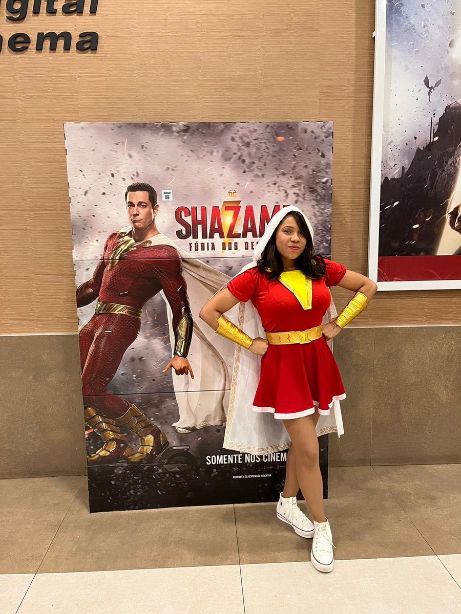 Ontem (14/03) teve pré-estreia exclusiva de SHAZAM: Fúria dos Deuses em Salvador e o Mega Hero em parceria com a Espaço Z esteve presente para curtir mais um grande lançamento da DC!

Foi incrível ⚡️⚡️

#Shazam2 #ShazamFúriaDosDeuses #ShazamFilme