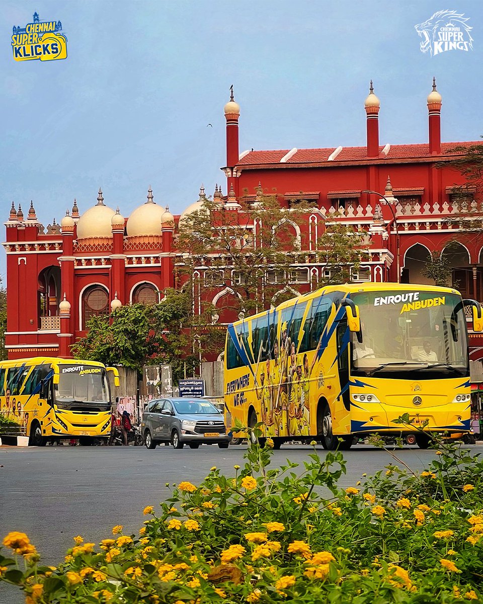 ... and Yellove bloomed! 💛

#ChennaiSuperKlicks #WhistlePodu 🦁

📸: Dev