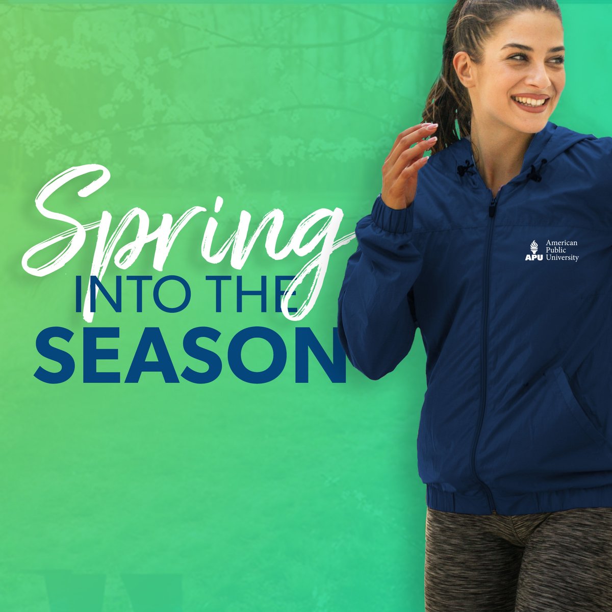 AmericanPublicU's tweet photo. Have you checked out our campus store lately? Treat yourself to new alum gear or show off your school spirit by shopping the store now: https://t.co/ygQ3TNJ0UV
#APU4Life #APUstudent #APUpride https://t.co/pum7ughOdR
