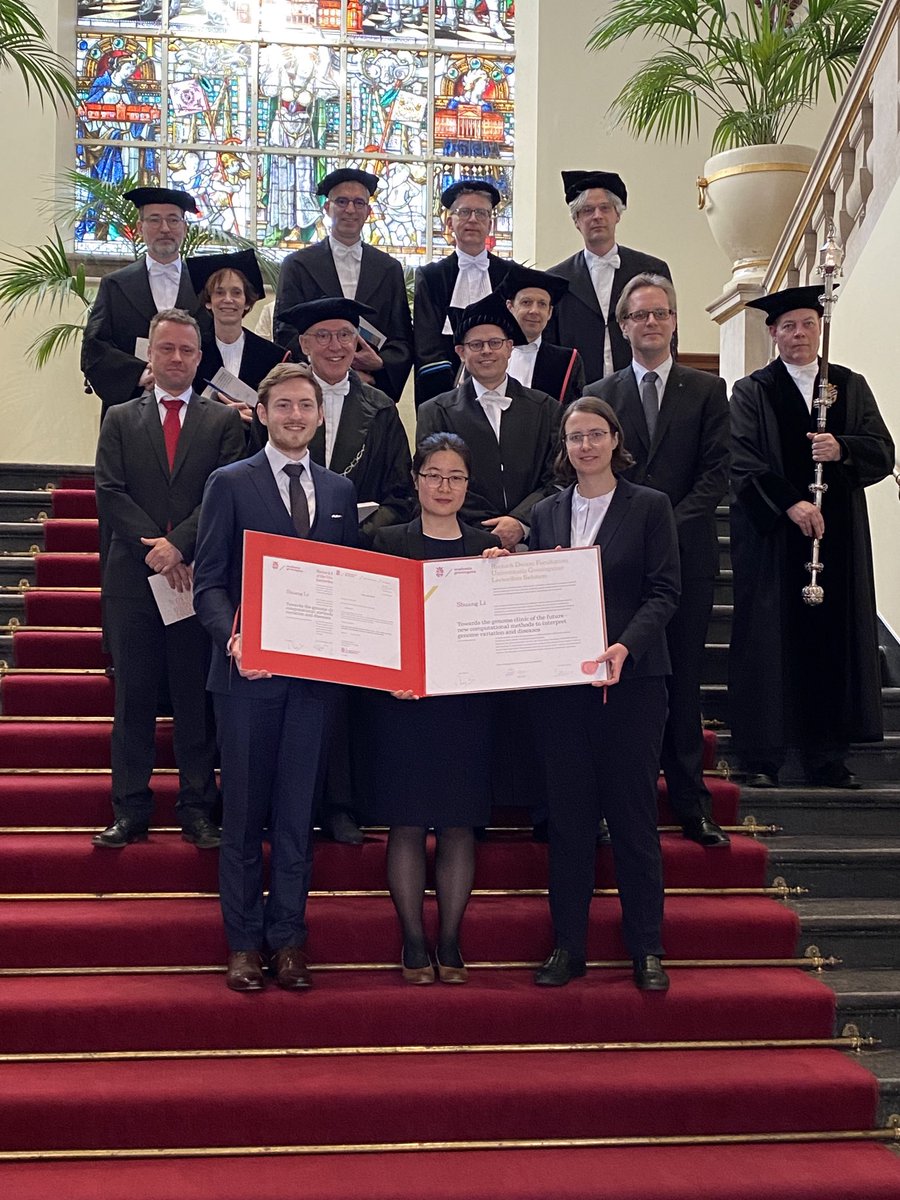 A hearty congratulations to our newest PhD, Dr. Shuang Li!