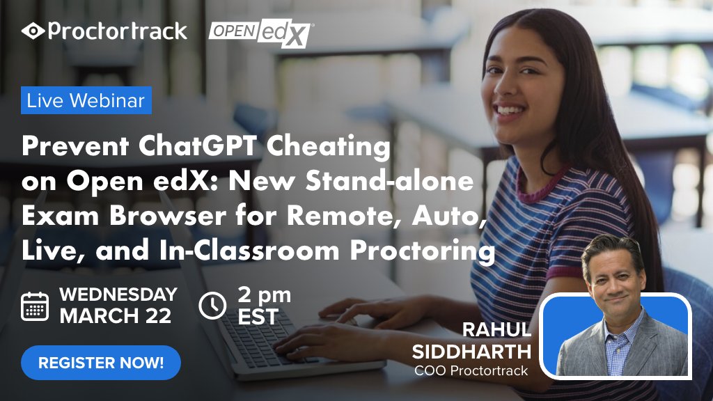 #OpenEdX is here and we are #exhibiting ! Join the upcoming webinar on Wed March 22nd to know more. 
ecs.page.link/3sbWQ
#openedx2023 #opensource #OpenedXCommunity #edtech #education #universities #onlinelearning #onlineexams #proctoronlineexam #remoteproctoring #chatbot