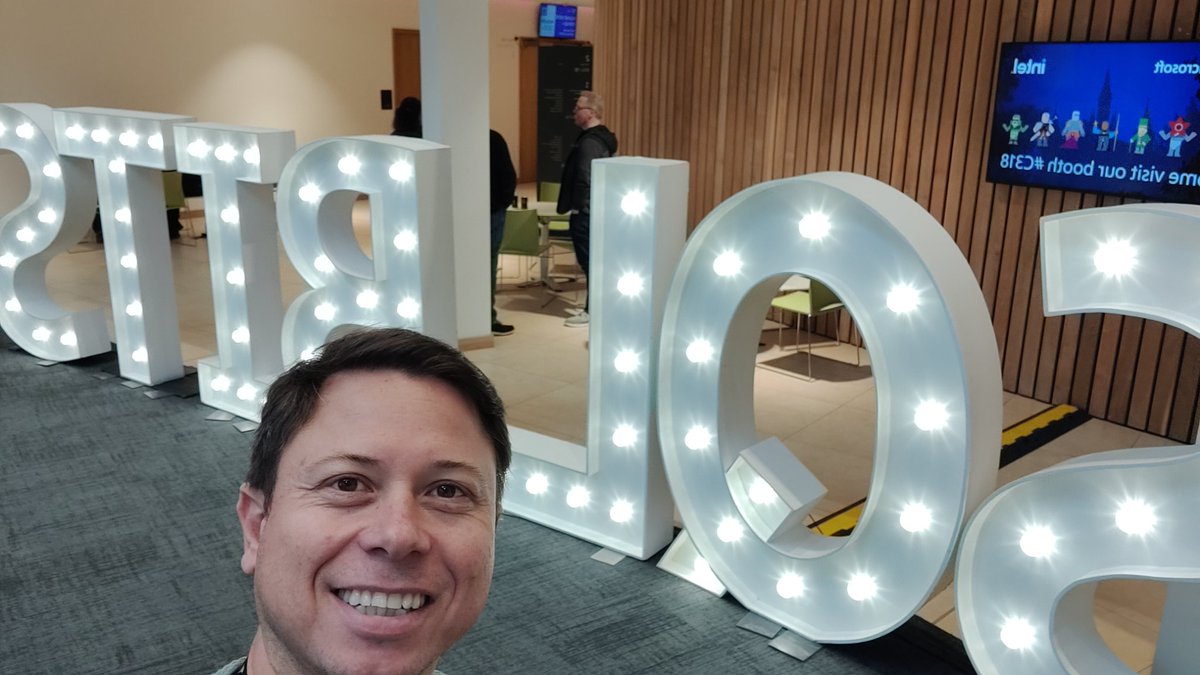 FreeYourDataCon's tweet image. It&apos;s selfie time #sqlselfie at @SQLBits 2023 !