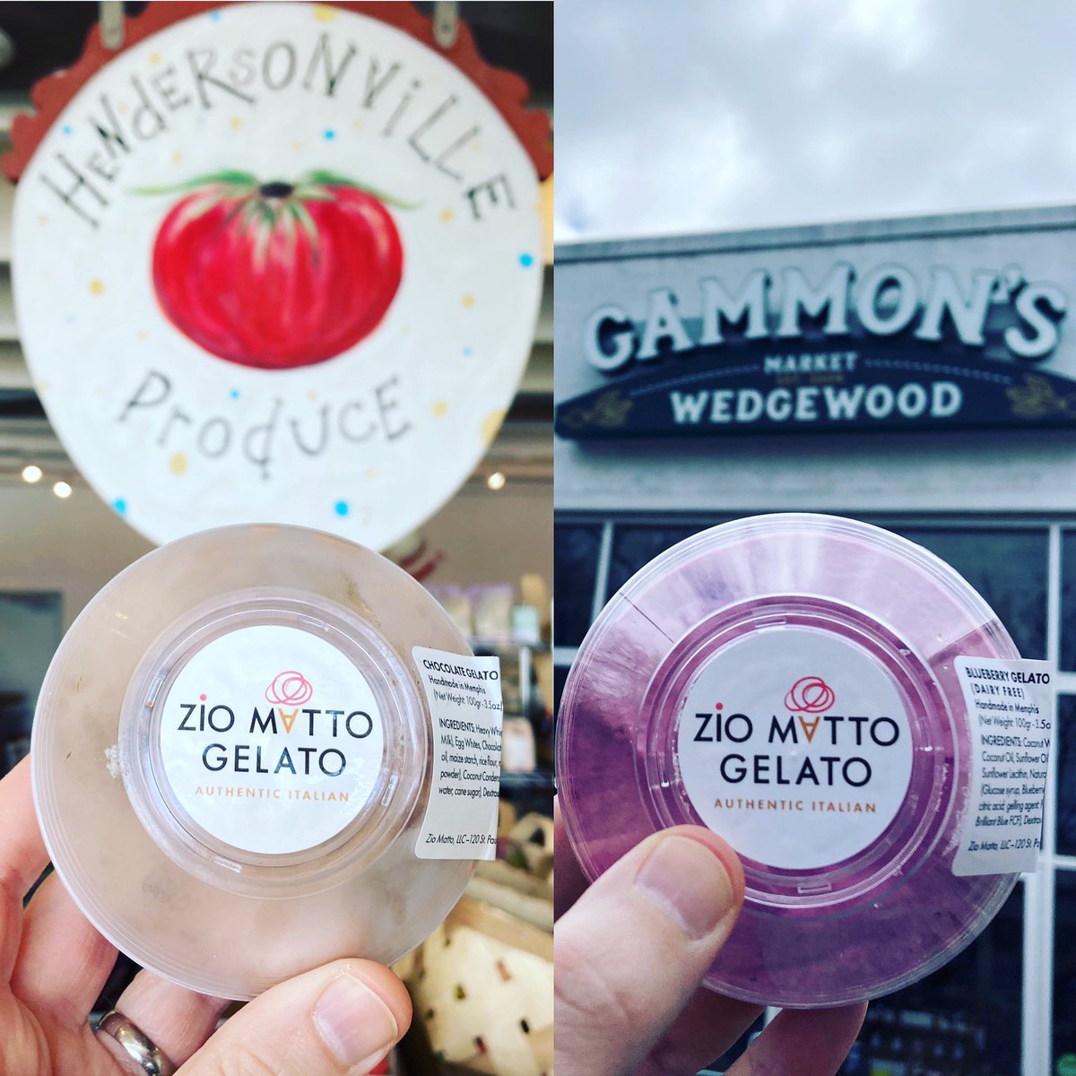 Find our gelato and two more Nashville area markets!

Hendersonville Produce
Gammon’s Wedgewood

#NashvilleFood #NashvilleFoodie