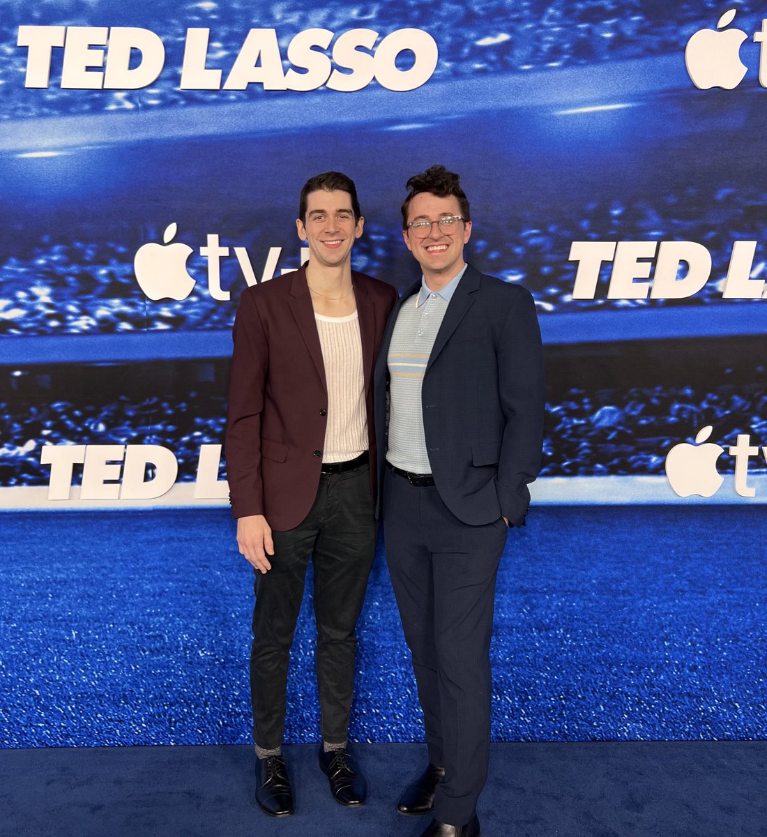sauerkraut27's tweet photo. Happy #TedLasso Premiere Day! Release your inner Diamond Dog and join us #TedHeads for a pitchin’ good time in Season 3 ⚽️🔥
Spoiler-free review here: https://t.co/0tXlTcGOZS https://t.co/dS9lvHWPpz