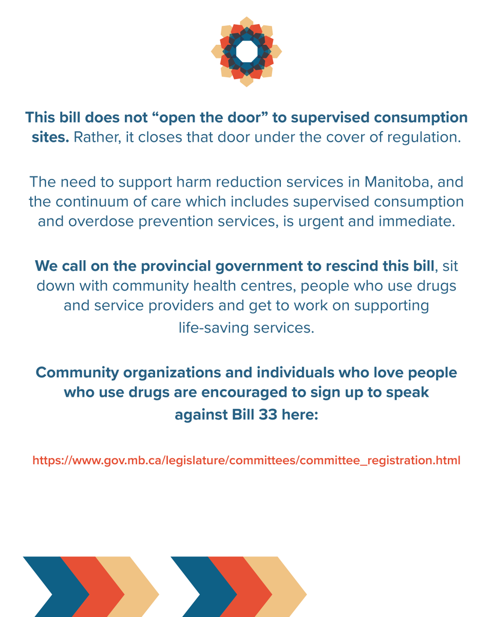 MainStProject's tweet photo. Winnipeg agencies release statement in response to the introduction of Bill 33 in the Manitoba Legislature, which targets organizations providing life-saving services to vulnerable communities.

Please click the link below to speak up against Bill 33.

https://t.co/PZtj9l6BBa https://t.co/e8oDxfyk1n