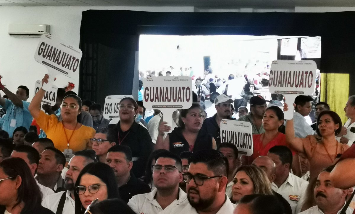 crocseccion77's tweet photo. La comitiva representante de la Sección 77 y nuestra lideresa @NathaliPechC se encuentran presentes en el primer día de trabajo de la LXVII CONSEJO NACIONAL ORDINARIO, que se lleva a cabo en estos momentos en la ciudad de Cancún.
#CONSEJONACIONALCROC https://t.co/beSBkh5vCj