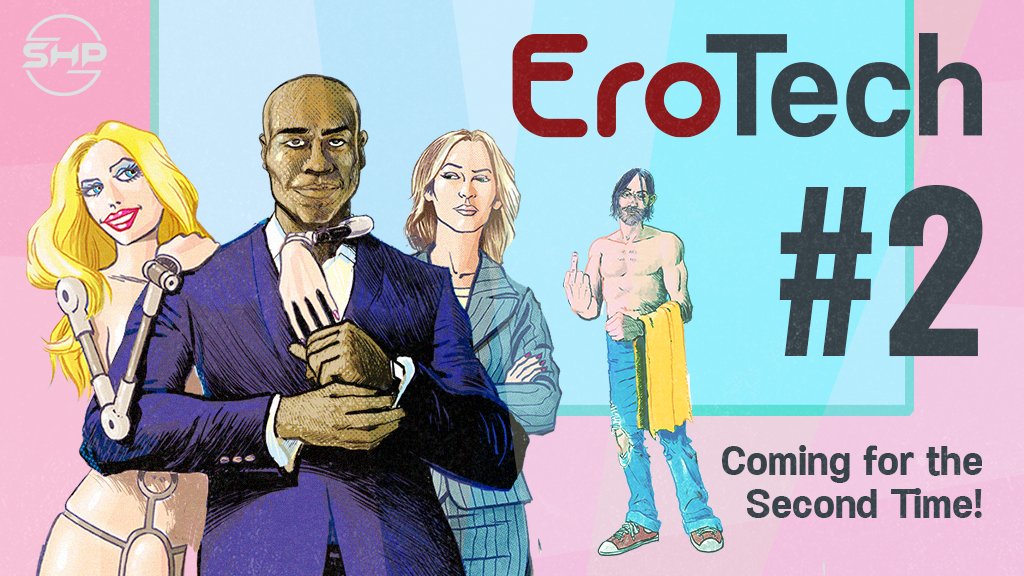 SHP_Comics's tweet photo. Our Kickstarter for EroTech #2 launches TODAY!

Take advantage of our Early Bird special to receive up to 30% off or spend only $3 for all PDFs, print, and collectors editions signed by Geoffrey Krawczyk and Katie Skelly.

https://t.co/GXUyNUuV55

#erotech #newupdates https://t.co/WBFxEJJr8X