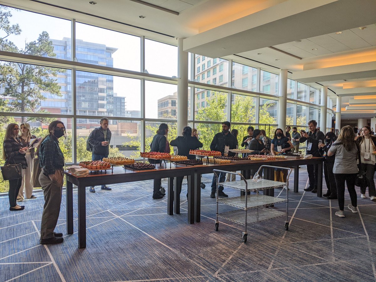 neerajac1412's tweet photo. Very high security at the cupcake station #LPSC2023 #planetarydefenders https://t.co/8mC1zD5wB8