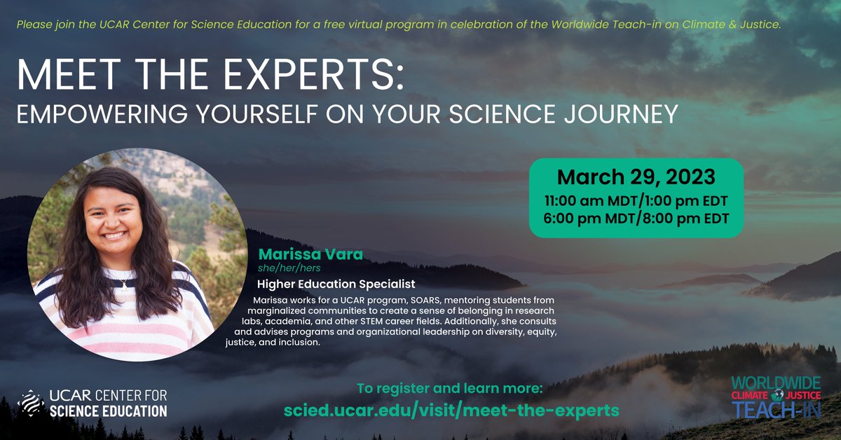 The UCAR Center for Science Education tweet media