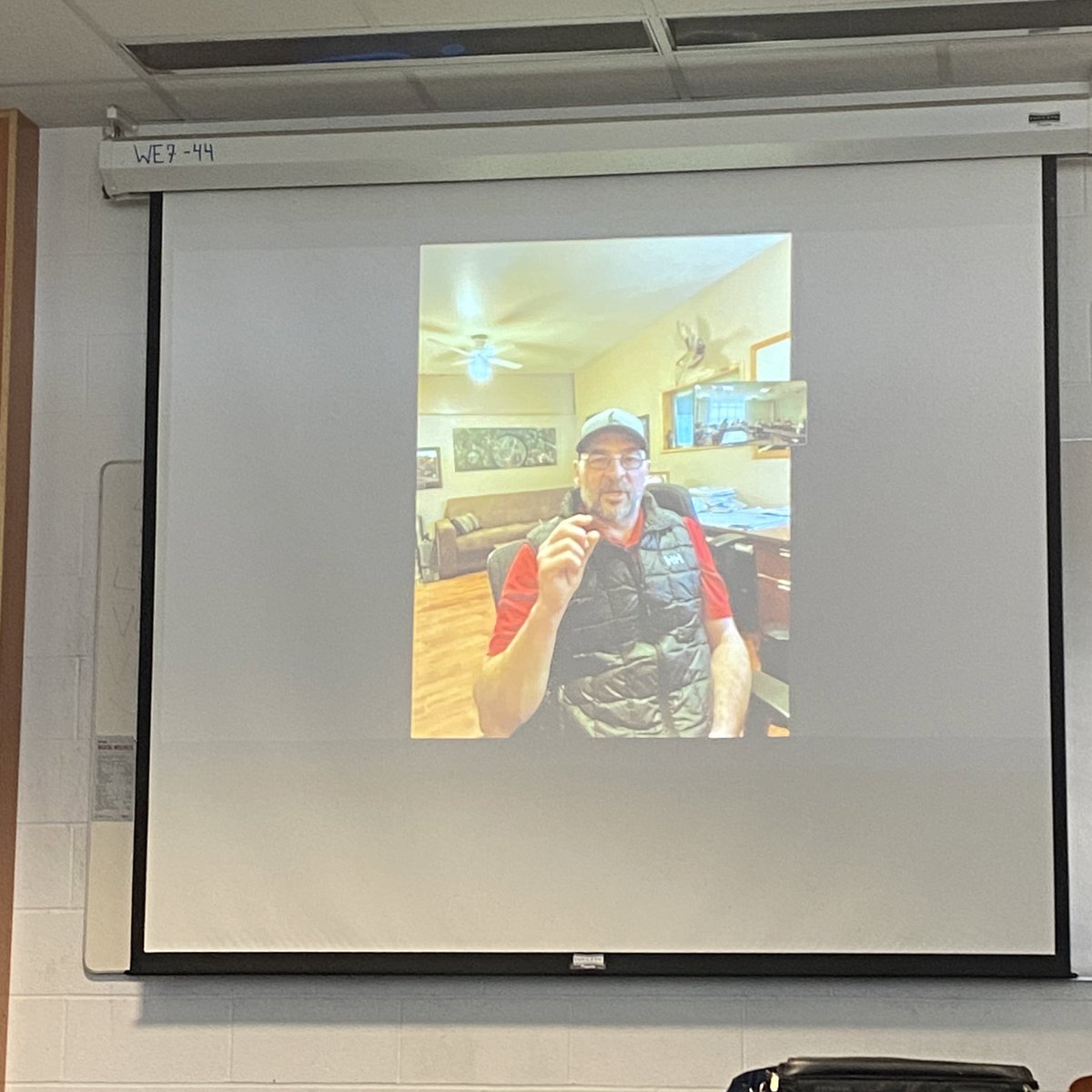A virtual visit by CGSA/Rain Bird Environmental Achievement Award recipient <a href="/RobWilke1/">Rob Wilke</a> to the Diploma in Turf Management Environmental Turf Management class. Thanks for sharing your wisdom on compost and reducing fertilizer/fungicide inputs! 👏 👏 👏