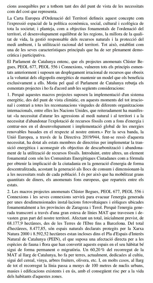 danicornella's tweet photo. ✅️Avui a la Comissió d'Acció Climàtica del @parlamentcat hem aprovat una proposta de resolució de la Coordinadora NO MAT per dir no als macroprojectes que ens volen destrossar el país (1/2) https://t.co/GfmnUdhoQv