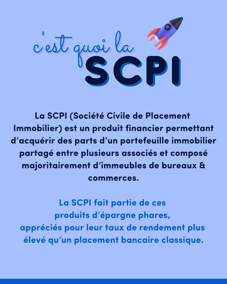 Moniwan_FR's tweet image. #SemaineEducfi 🎓| Pour finir en beauté cette semaine de l&apos;#educationfinanciere, on vous parle de la #SCPI (Société Civile de Placement Immobilier), un produit financier qui permet de diversifier son #épargne grâce à de l&apos;#immobilier 🏢 #GMW2023 #GlobalMoneyWeek2023