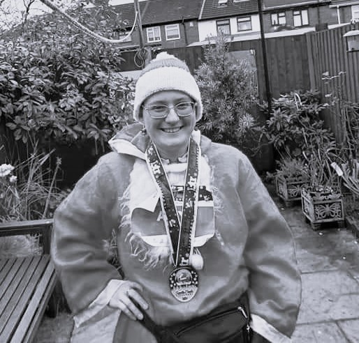 Bfly_Dreamer's tweet photo. #LongCovid meant that Santa Dash 2020 was my last one. Hopefully sometime in the future this will change, as I am lucky enough to function normally most of the time, but #LongCovid still affects my fitness, energy levels &amp; general health to this day. #LongCovidAwarenessDay https://t.co/3d9wnA0Vy0