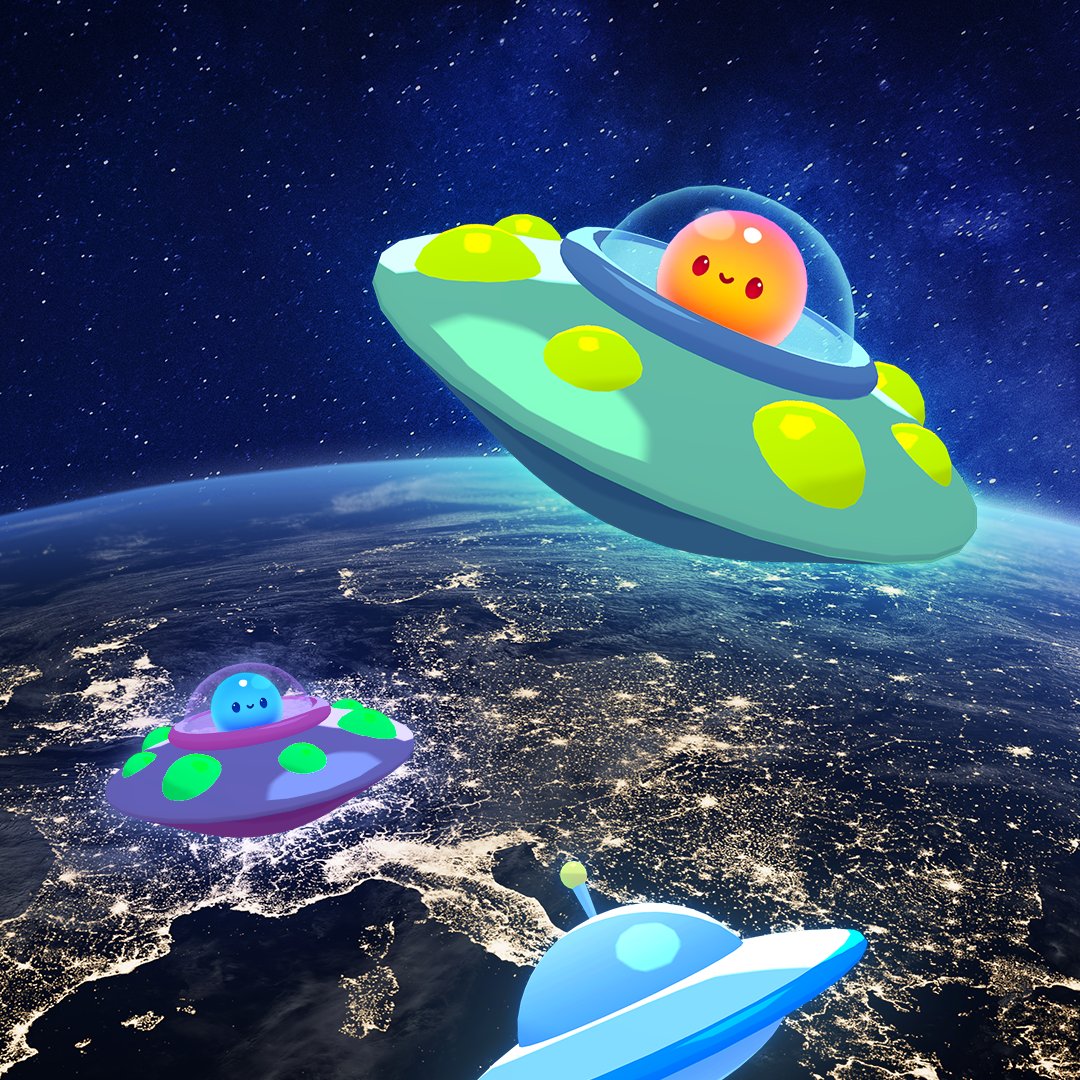 CosmoniousHigh's tweet photo. Happy #WorldContactDay!
Did you know, that on this very day in 1954, a resident of Goob was spotted flying over Earth?! π½πΈ
#Alien #blebs #VRgame https://t.co/jF0CkmdIn1