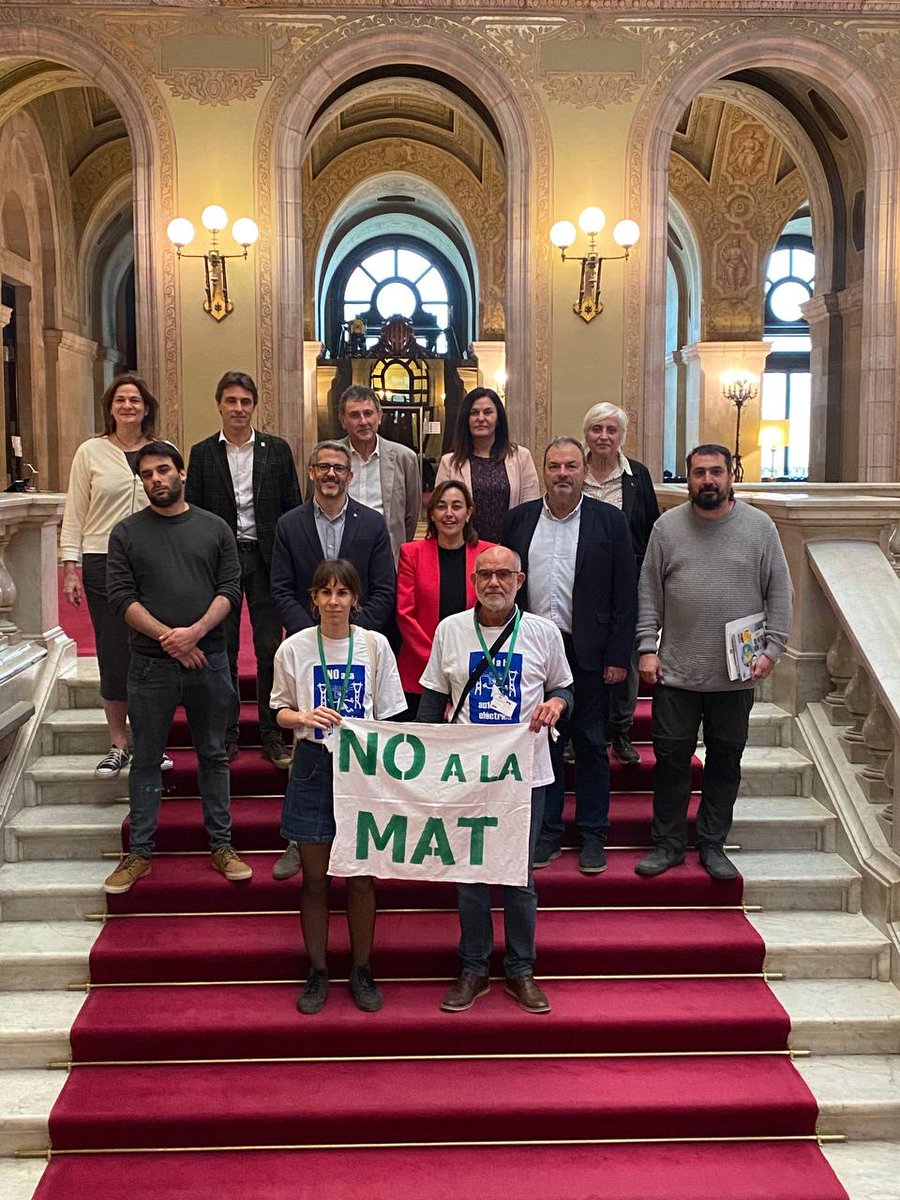 danicornella's tweet photo. ✅️Avui a la Comissió d'Acció Climàtica del @parlamentcat hem aprovat una proposta de resolució de la Coordinadora NO MAT per dir no als macroprojectes que ens volen destrossar el país (1/2) https://t.co/GfmnUdhoQv