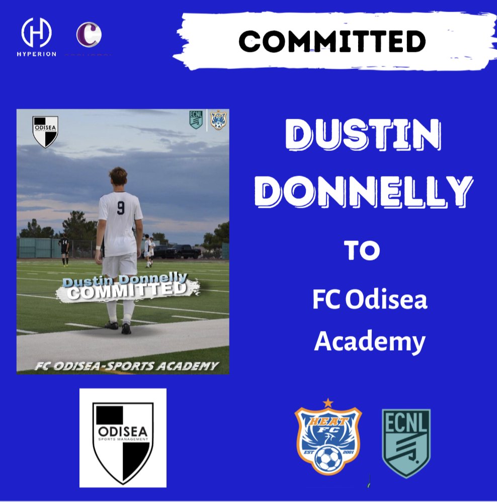 LVHEATSURFSC's tweet photo. Congratulations to Dustin Donnelly, Heat B04/05 ECNL Team, for his commitment to FC Odisea Academy in Spain!
#WeAreHeat #HeatFC @ECNLboys https://t.co/XC7LFTfpKj