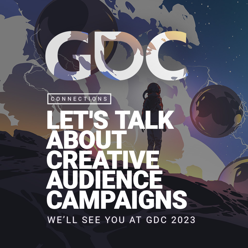 We're at <a href="/Official_GDC/">GDC Festival of Gaming</a> next week! 

We'll be available to talk about the defining work we've achieved across the industry, and how we can deliver inspiration and energy to your community and marketing goals.

Appointments are filling up quick so don't hesitate to reach out!