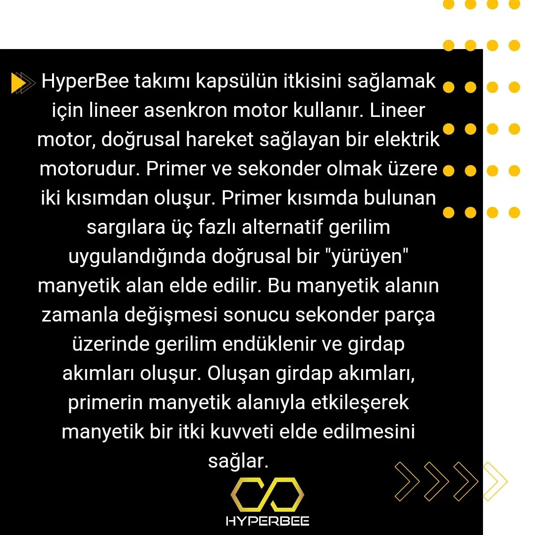 ituhyperbee's tweet photo. Lineer Motor Nedir? https://t.co/mywMZMdDeJ