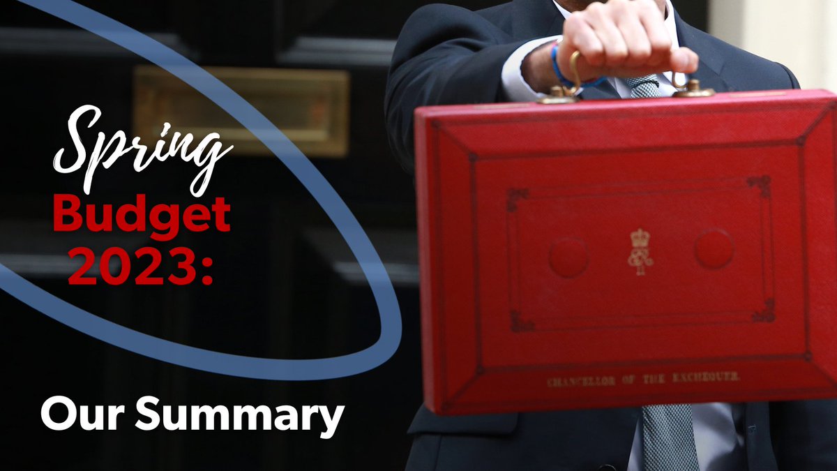 Today we saw Chancellor Jeremy Hunt present his first Spring Statement, and there was lots announced, including: 

Keep your eyes peeled tomorrow for our full run down, but for now, take a look at our summary of the key takeaways - bit.ly/428Wqbf