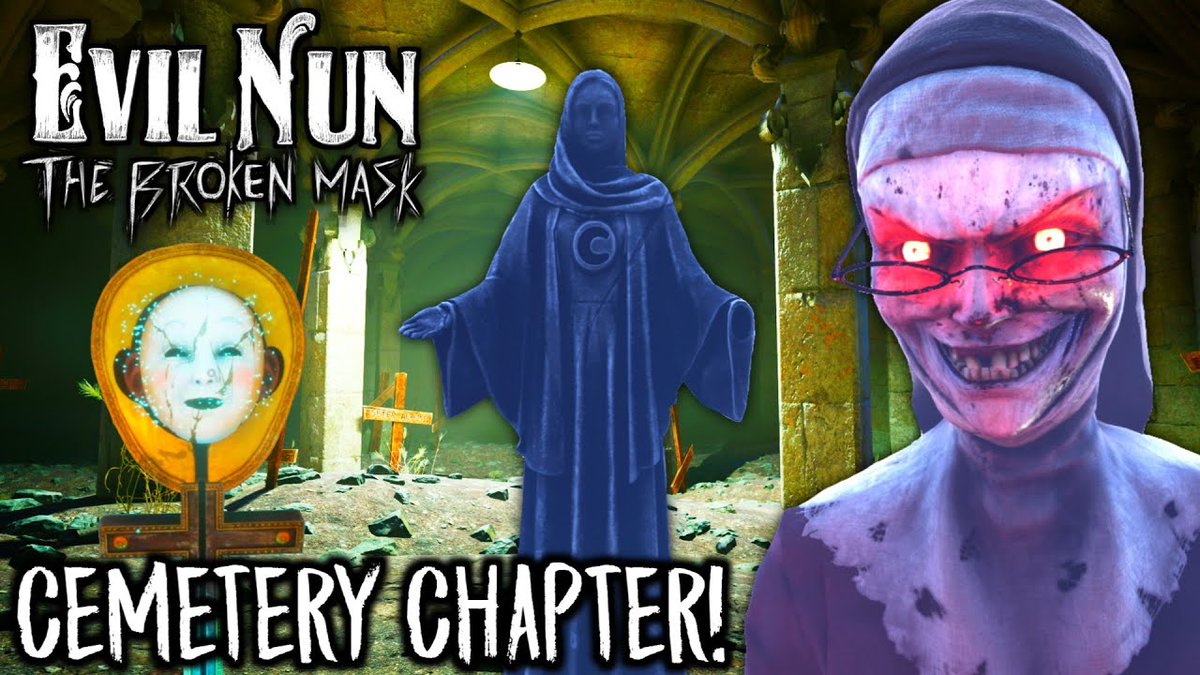 Paninotube_int's tweet photo. Evil Nun The Broken Mask - Mystery of the Cemetery Chapter is out 🤩
Link video 👉 https://t.co/qK6XB1CAPq
#evilnun #horrorgame #keplerians #evilnunthebrokenmask #gameplay #pcgame #youtube https://t.co/tiCcop00yd