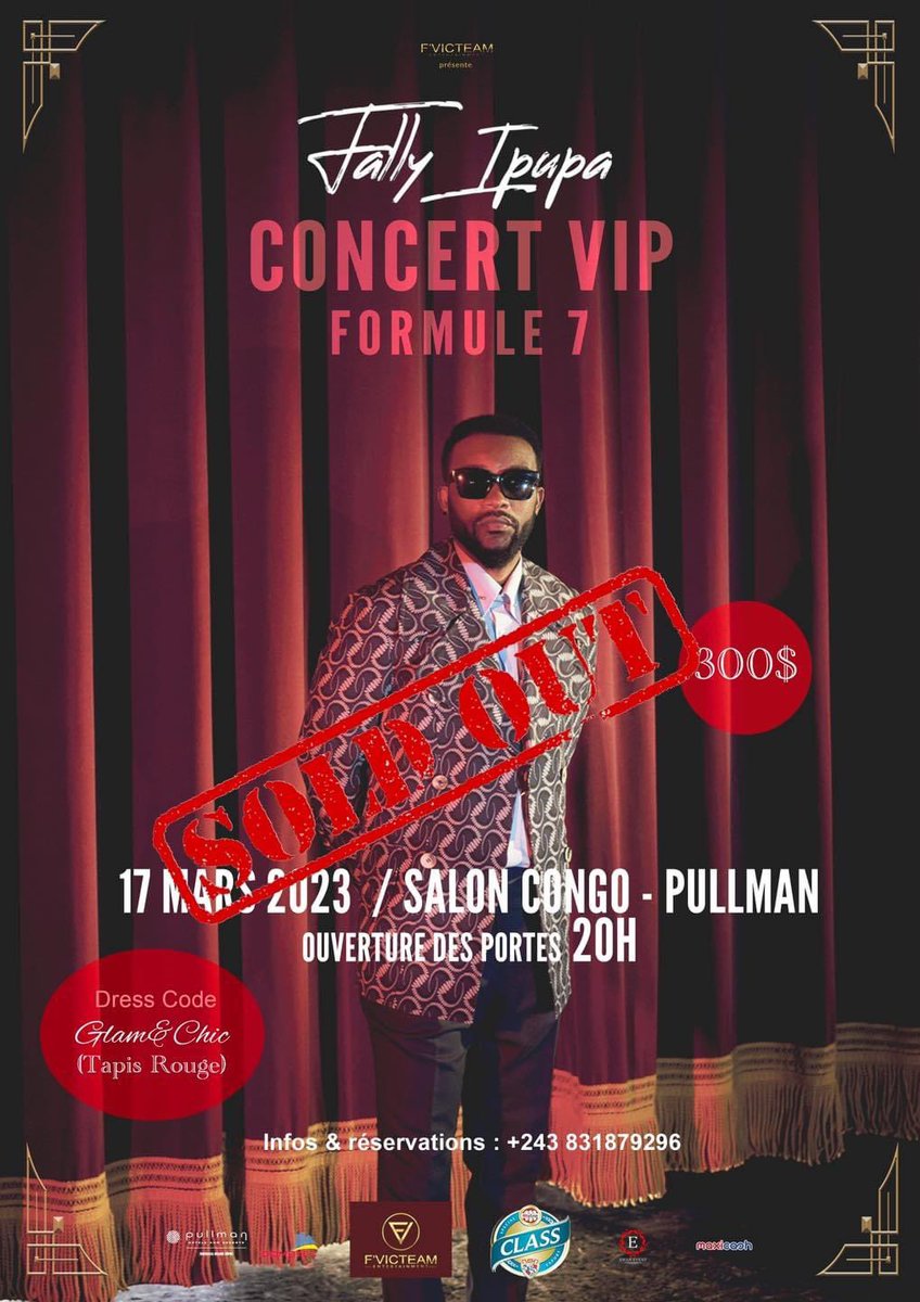 RemsVraiAlpha's tweet image. A vendredi !!!  

#Formule7 
#ConcertVip 
#SoldOut
@fallyipupa01
