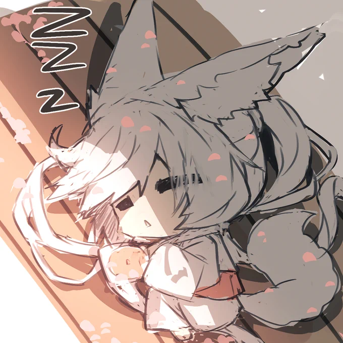#深夜のひっそり落書き#生存報告落書きただの落書き。っは、10日くらいツイートしてない。 