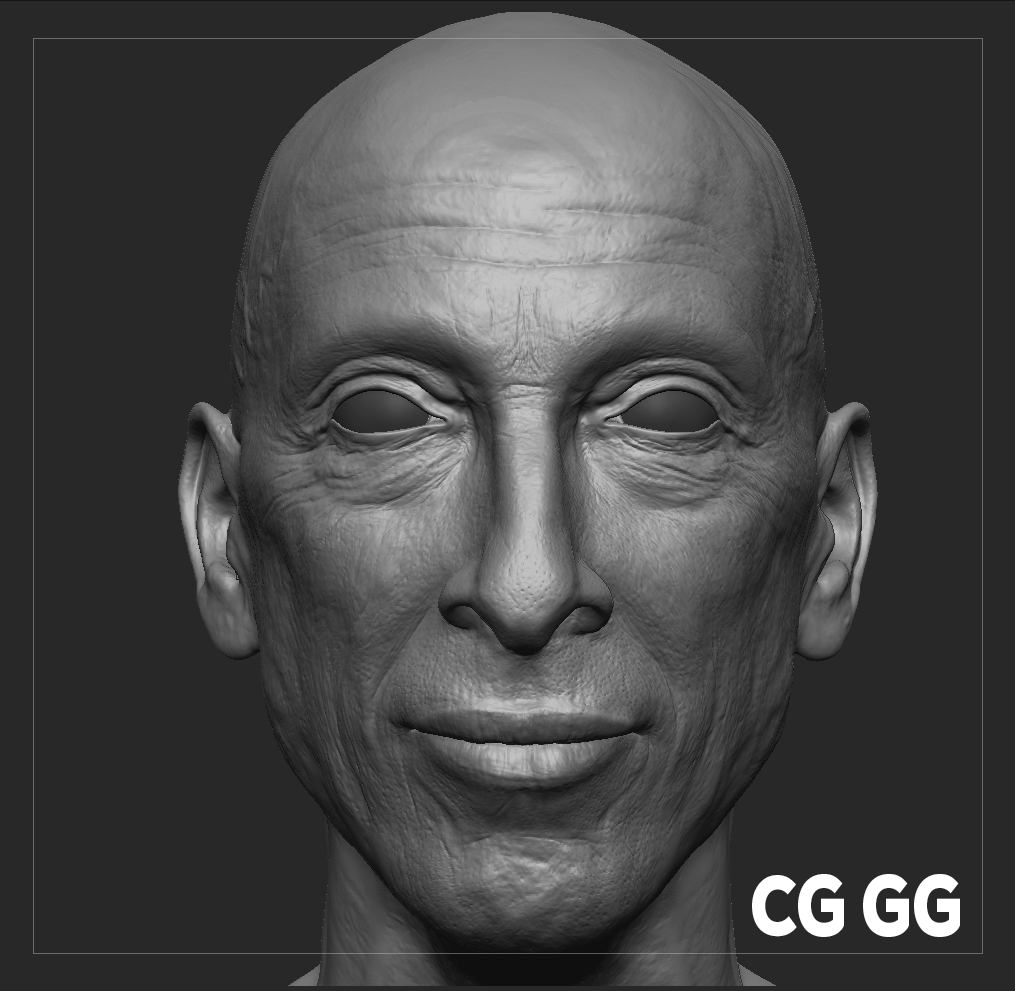 Ok, the sculpted details on CG GG are all in, now onto the skin material!! What are we gonna do to him? and better yet...who do you think would be the best person to OWN GG? #NFT #nftart #Crypto