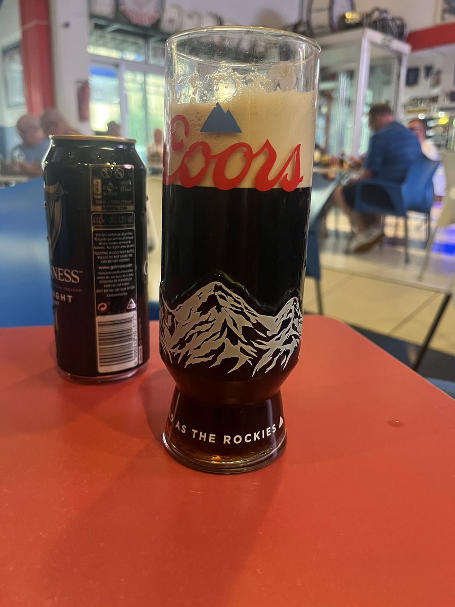 PintsDrank's tweet photo. Go to Benidorm for the Sun, but don’t go to Benidorm for the Guinness 🤣 https://t.co/2qVwrC40kJ