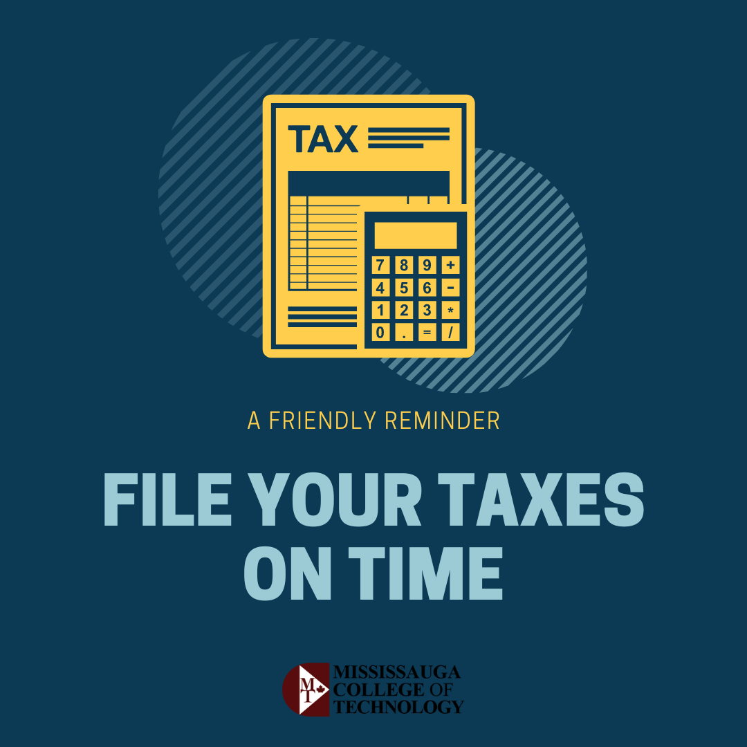 collegeMCT's tweet photo. Reminder for Canadian students: Tax season is here! Don't forget to claim your tuition, textbooks, and education amounts on your tax return. Need help? Check out our #StudentTaxTips or join our upcoming #TaxWorkshop. #TaxSeason #Canada 🇨🇦💰💼 https://t.co/On0ONQBk8H