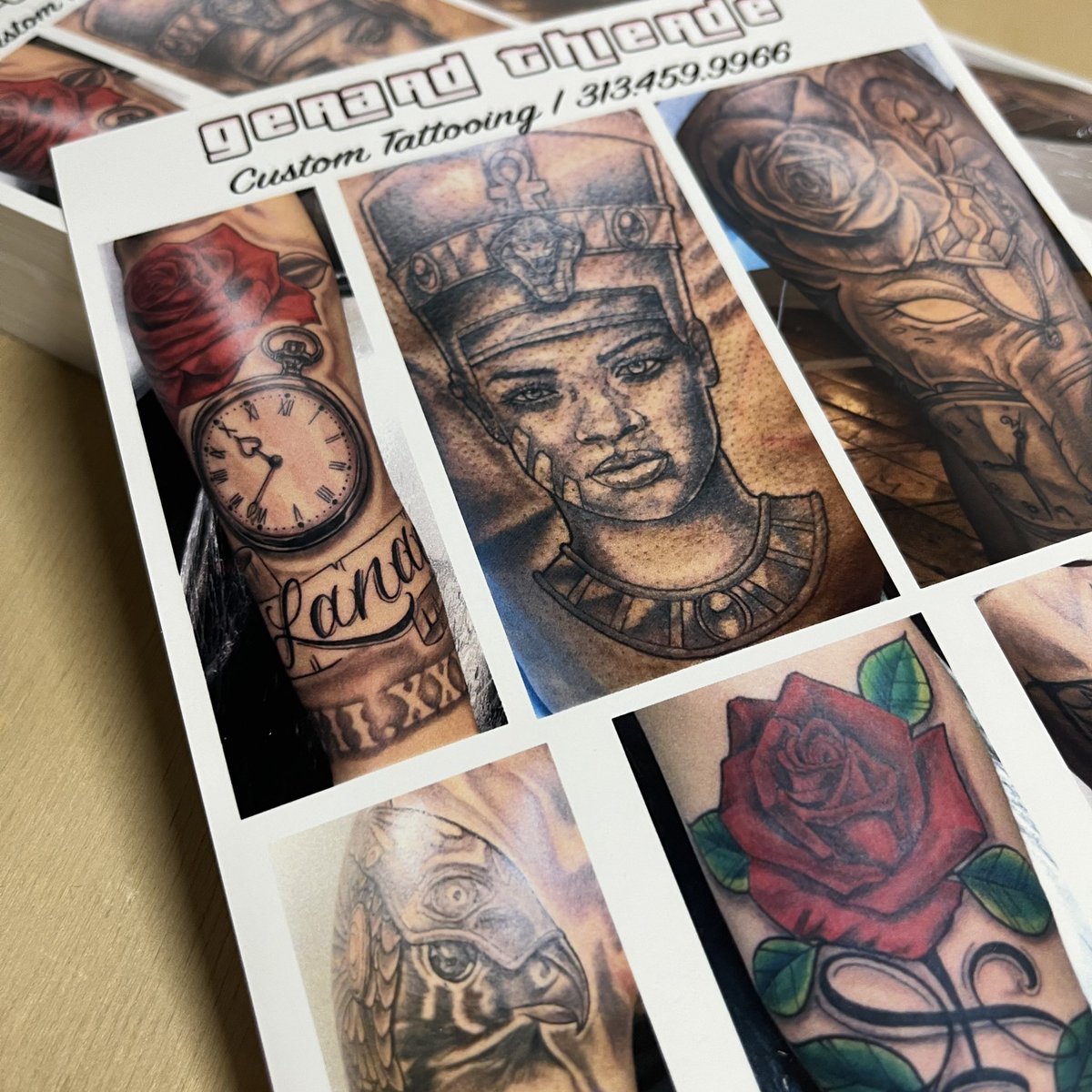 inscriptu's tweet image. We do flyers for all kinds of artists! Painters, sculptors, illustrators, and of course tattoo artists! 

Come by Inscriptu for custom flyers–with options like high gloss, matte, double-sided, custom shapes and more! 

inscriptu.com