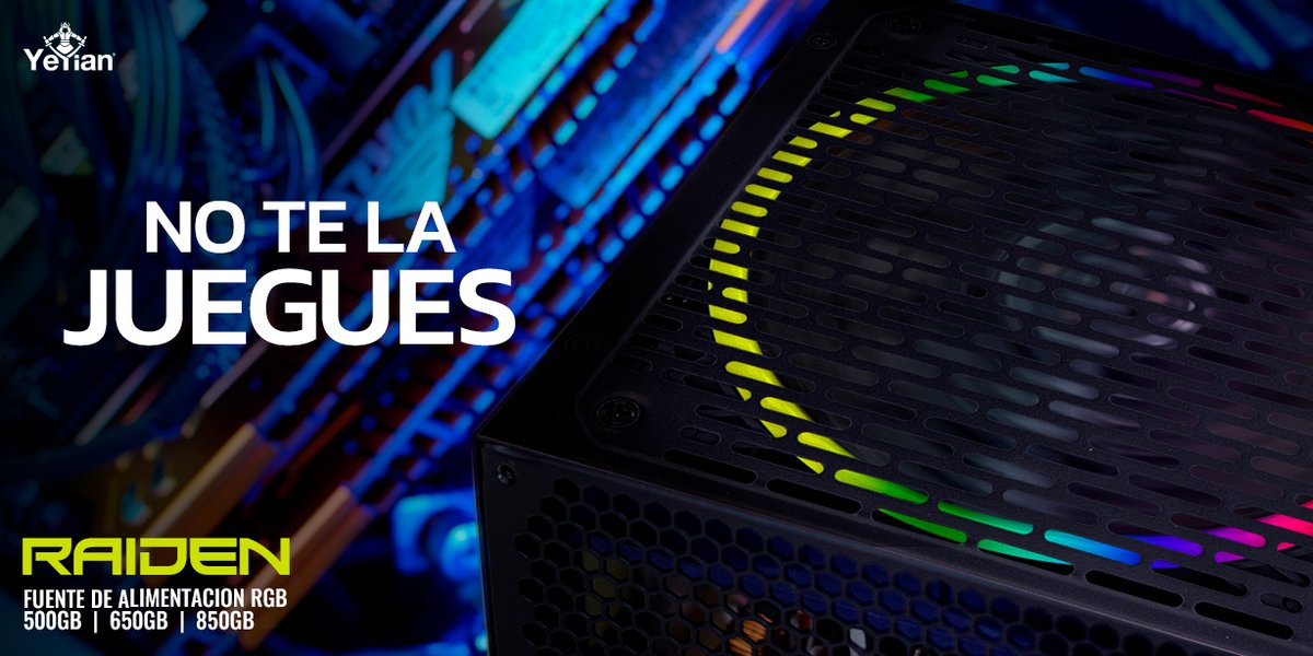 yeyian_es's tweet image. Equipa tu PC con una fuente de alimentación estándar, semimodular o modular. La PSU es una pieza fundamental para tu ordenador.

#fuentedealimentacion #informatica #coolmod #gamingespana #gpu #ordernador #YEYIAN #juegospc #rgbgaming #extremegaming  #powersupply #rgb #gaming